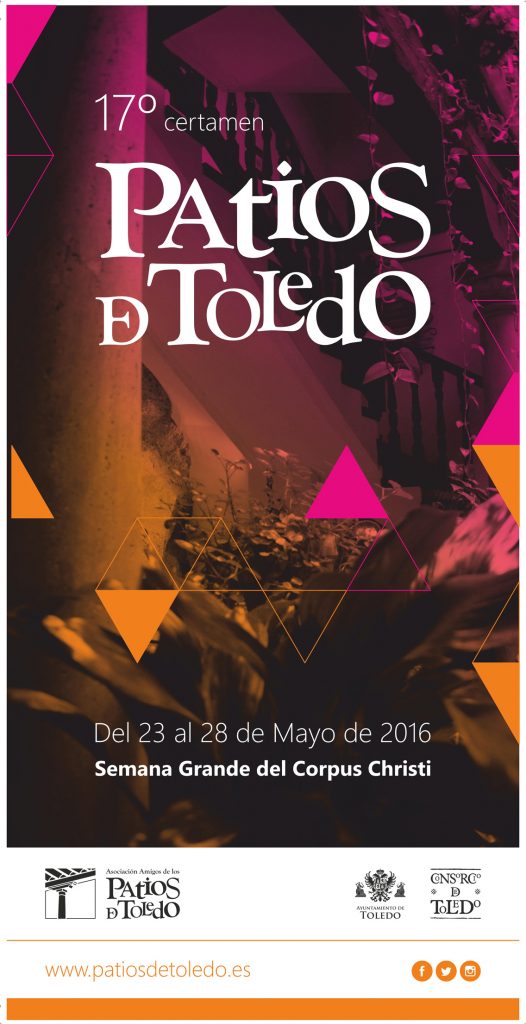 Cartel Patios de Toledo - Corpus 2016